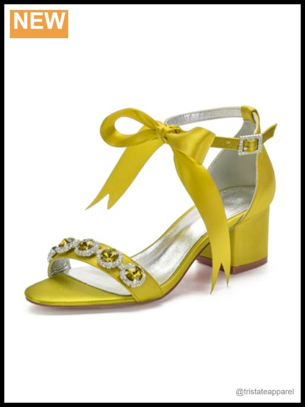 Women's Peep Toe Low Block Heel Sandals Satin Ankle Strap Wedding Dress Shoes